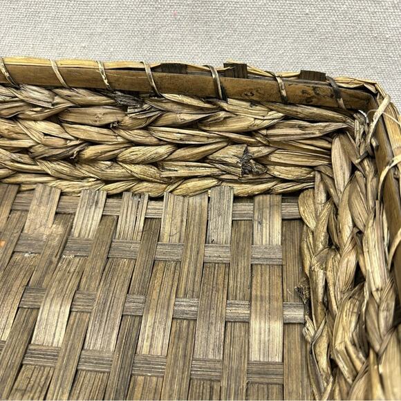 Set of 3 Farmhouse Chic seagrass woven baskets w/ chalkboard labels Hobby Lobby - Picture 7 of 13